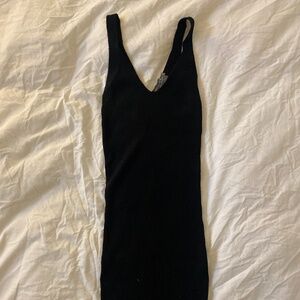 Maxi bodicon knit dress